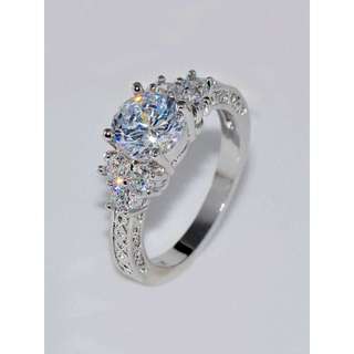 Women's 925 Silver Engagement Ring by Cửa hàng Bay