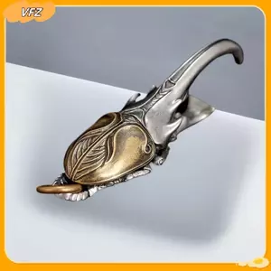 VFZ Vintage Beetle Móc Khóa Dụng Cụ Mở Chai Kim Loại Với Thiết Kế Cánh Tinh Tế Bền Móc Khóa Cho Nam Kim Loại Hoàn Thiện Món Quà Độc Đáo Louislifecool