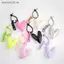 SSVN Đơn Giản Cotton Đầy Hình Trái Tim Mặt Dây Chuyền Móc Khóa Dễ Thương Trái Tim Tình Yêu Thú Tội Móc Khóa Nữ Thiết Kế Niche Túi Charm Phụ Kiện.