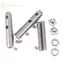 GE 2 Chiếc Thép Không Gỉ Ren Stud Căng Thẳng Cuối Adapter Cho 2-8MM Dây Dây Cáp Lan Can Nhà De Cầu Thang Bộ VN