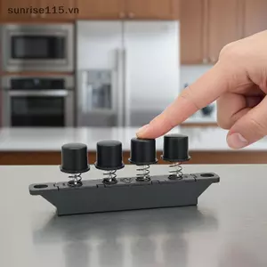 Công tắc quạt điện núm tròn SRVN 4 phím 3 tốc độ thay thế đa năng có thể gập lại với hầu hết các quạt chân đế.
