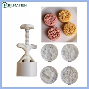 POP Tết Trung Thu Phượng Hoàng Cá Bầu Cắt Khuôn Bánh Trung Thu Bộ Món Tráng Miệng