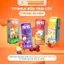 Sữa Trái Cây TITIMILK 110ML - 180ML, Hương Cam, Nho, Dâu, Bốn Mùa Thùng 48 Hộp