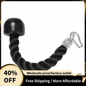 Heavy Duty Tricep Kéo xuống Dây đơn có móc khóa, Dây kéo máy cáp tập thể dục cho phòng tập thể dục tại nhà
