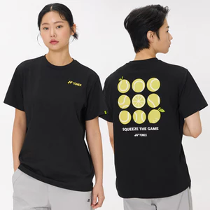 Áo thun Cotton cao cấp in họa tiết minh họa quần vợt chanh chất lượng cao XS-3XL Unisex0706