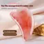 Bộ Massage Ox Horn Gua Sha tự nhiên Hiệu ứng nâng cạnh mịn cho cơ thể Chăm sóc da tại nhà Sử dụng
