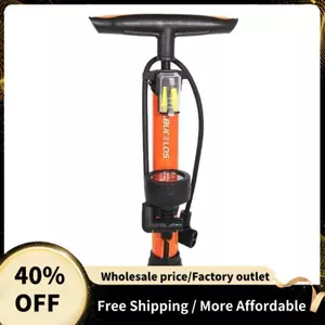 Máy bơm van lốp xe đạp Máy bơm hơi 160PSI Đồng hồ đo áp suất- Schrader / Presta Tương thích áp suất cao Model A