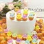 10 Chiếc Nhựa Kawaii Dạ Quang Vỏ Trứng Chi Kẹo Nhiều Màu Sắc 3D Sổ Lưu Niệm DIY Vỏ Điện Thoại Kem Gel Phụ Kiện Trang Trí Nhà Thủ Công