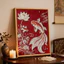 Lâu Đài Hồng Tranh Trang Trí DIY Ba Chiều Handmade Dán Ngọc Trai Tranh Chất Liệu Gói Phòng Khách Tranh Giá Trị Cao Trang Trí 2Q4W