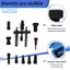 10 Chiếc Xe Máy Mù Bên Trong Bên Trong Chèn Bên Trong Vòng Bi Extractor Kéo Dụng Cụ Xe Máy Bên Trong Vòng Bi Loại Bỏ Dụng Cụ