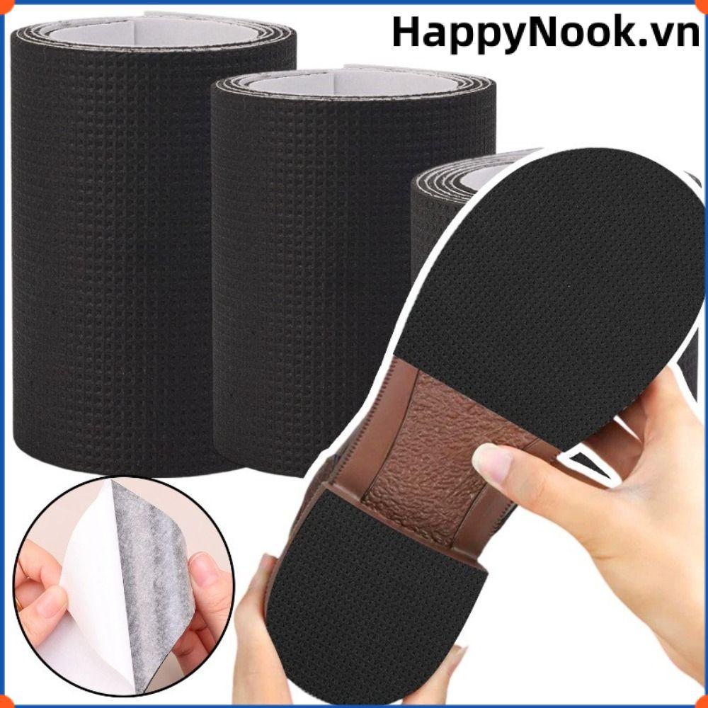 Miếng dán bảo vệ đế giày HAPPYNOOK, Sửa chữa miếng dán đế đàn hồi chống trượt, Đệm tắt tiếng giày tự dính