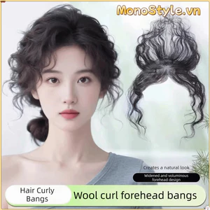 MONOSTYLE Kẹp Trong Nổ, Len Mỏng Kết Cấu Xoăn Tóc Con Người Nổ, Ren Vô Hình Đế Handmade Thụy Sĩ Ren Hairline Tóc Hói