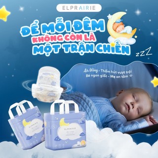 Combo 4 Tã/Bỉm Quần ELPRAIRIE Air Wing Size L 28 Miếng Cho Bé 9-14kg Công Nghệ Hàn Quốc Thoáng Mát, Đai Chun Co Giãn