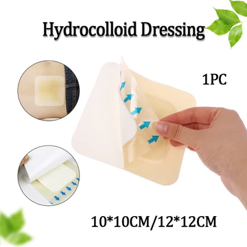 Y tế Hydrocolloid Vết Thương Dressing Dính Vô Trùng Mông Miếng Dán Vết Thương Giải Nén Miếng Dán Ngăn Ngừa Bedsores, 1PC