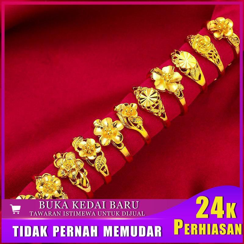 Gold-Plated Wedding Ring by D-homg(Wholesale Store)