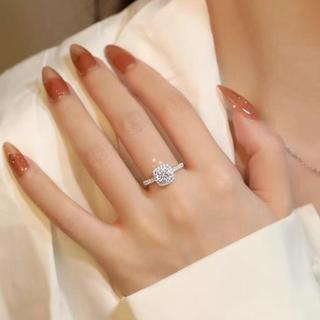 Moissanite Wedding Ring by menjiashuo.vn