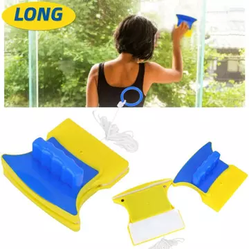 Máy làm sạch cửa sổ từ tính LONNGZHUAN, Bàn chải từ tính Máy làm sạch kính hai mặt hai mặt, Máy cạo tảo Windows Máy cạo dây 1,2M Máy làm sạch kính từ tính Rửa cửa sổ