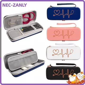 Ống nghe NEC-ZANLY, Hộp lưu trữ EVA di động, Túi lưới đa chức năng chống sốc chống nước cho Littmann Classic III