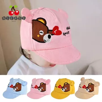 Mũ bóng chày trẻ em NICESI, Mũ chống nắng có thể điều chỉnh cho bé trai bé gái Mũ chống nắng, Mũ che nắng hoạt hình Mũ che nắng cho trẻ mới biết đi Mũ lưỡi vịt mùa xuân hè