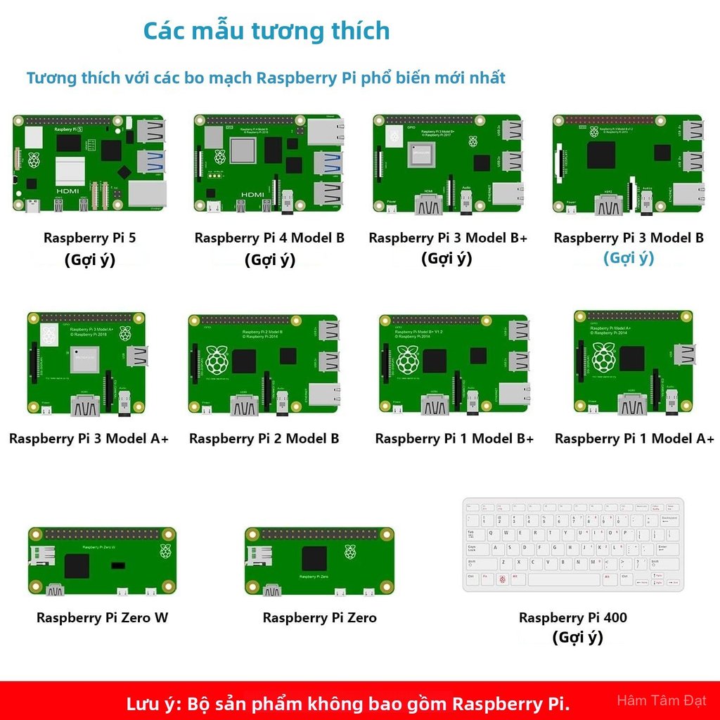 Kit nhập môn Raspberry Pi hướng dẫn Linux ARM lập trình nhúng DIY ...