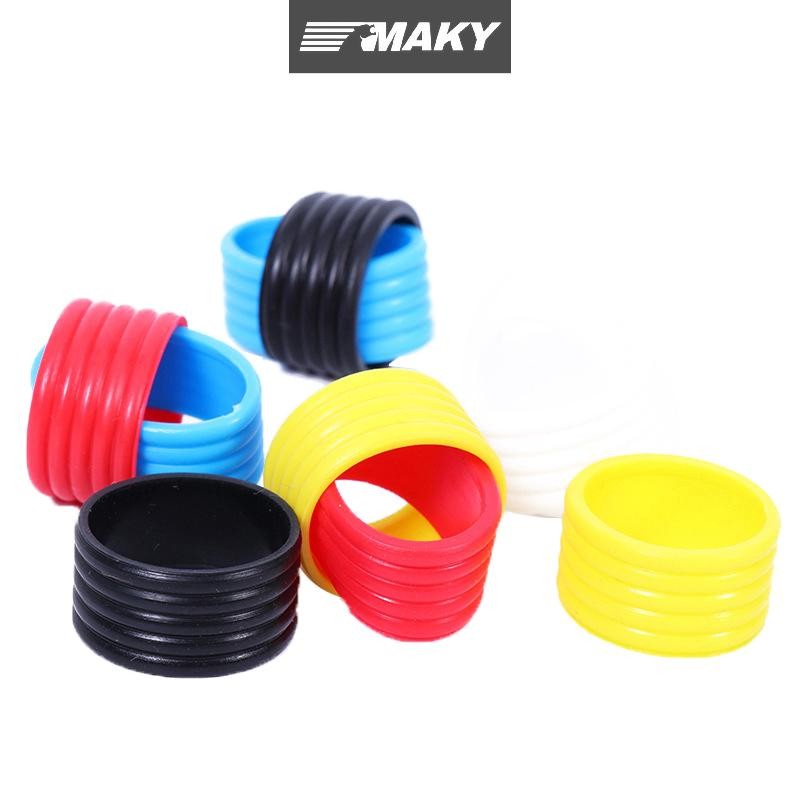 Newwellknownepic Vợt Tennis Grip Vòng Cao Su Cầu Lông Bát Overgrip Fix Dây Linh Hoạt Hoàn Thiện Bảo Vệ Thể Thao Ngoài Trời Đỏ VN
