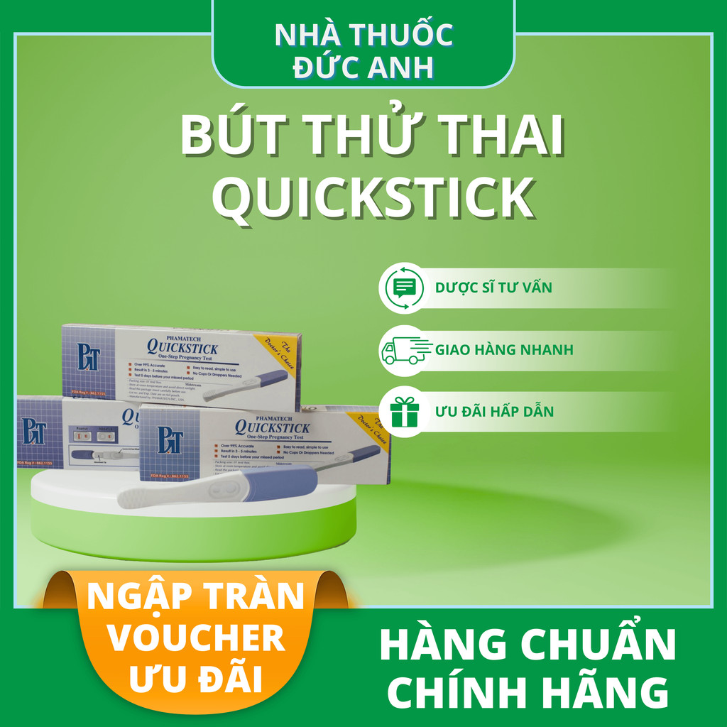 Bút Thử Thai Nhanh Tại Nhà Thế Hệ Mới Midstream Quickstick Dạng Thanh ...