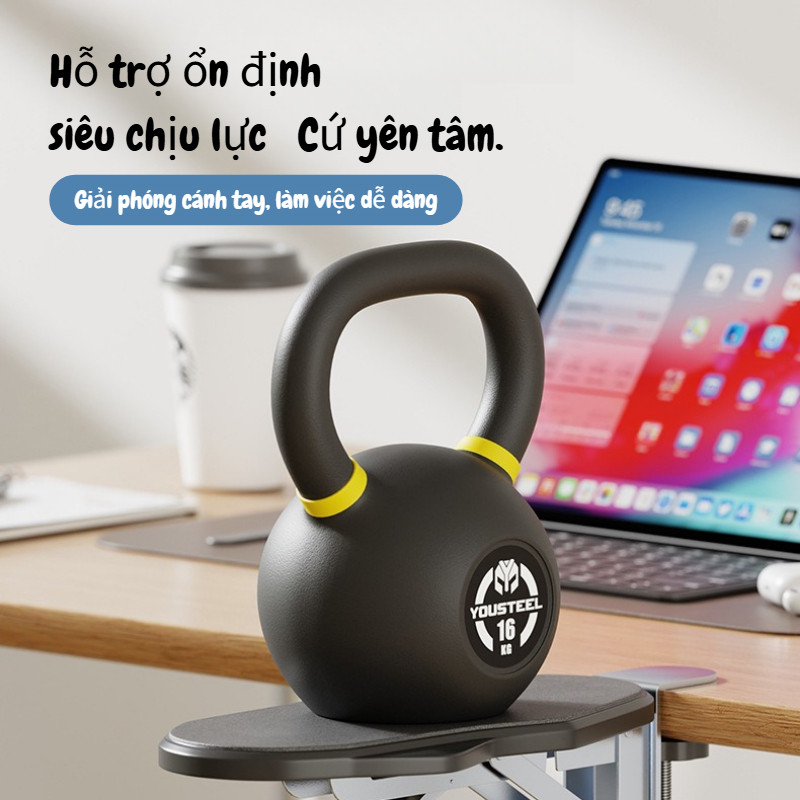 VN-Home Giá đỡ kê tay công thái học, chống mỏi, xoay và gập đa chức năng, phù hợp cho việc sử dụng chuột