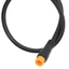 Tay ga điện CQCJ, Tay lái 22,2mm Tay ga xe đạp điện 24-72V, Đen bền FT-158X Cao su Ebike Xoắn ga Xe đạp điện