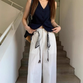 Thắt lưng boho hạt gỗ cho bé gái, dây cotton dệt tay