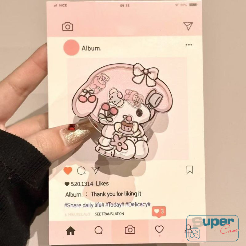Ốp Lưng Tương Thích Cho IPhone 15 11 16 17 13 14 12 Pro Max 7Plus X XS Max XR 16 14 15 6s 6 Plus Air SE 2020 Vỏ Giá Đỡ Giai Điệu Của Tôi Dễ Thương