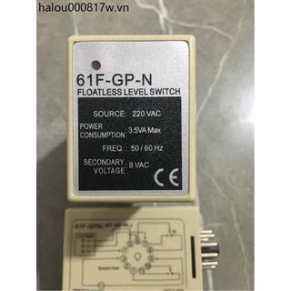 Rơle mực nước điều khiển cấp độ chất lỏng hoàn toàn mới 61F-GP-N 220VAC 110VAC với bảo hành chất lượng cơ bản trong một năm