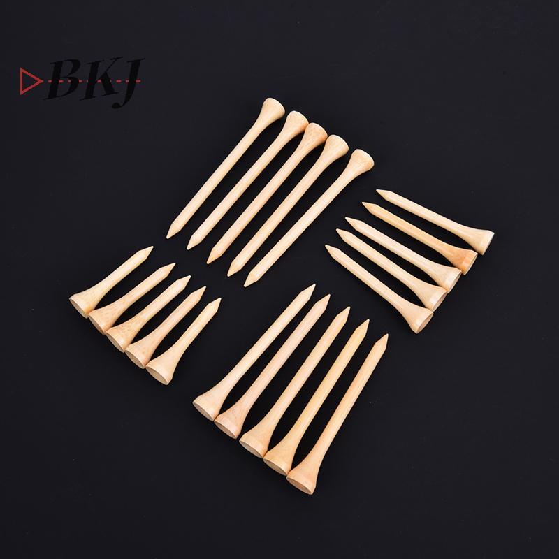 Tee golf tre - 100 cái/bộ, 4 kích thước, bền hơn tee gỗ