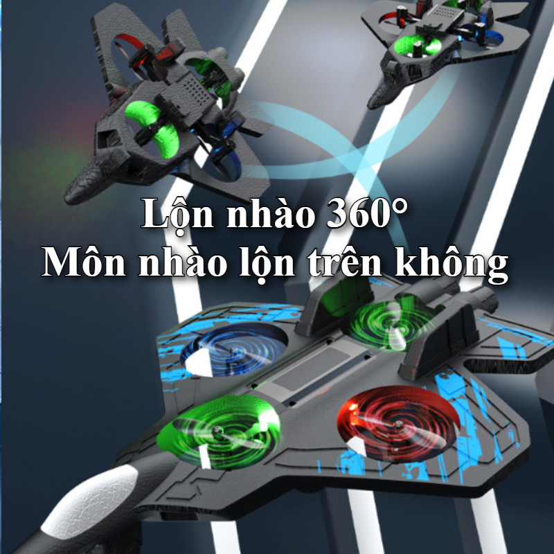 【SKISOPGO】Máy Bay Bọt Điều Khiển Từ Xa 2.4Ghz - Chống Nước Và Chống Va đập, Cất Cánh 1 Nút - Quà Tặng Bé Trai Bé Gái