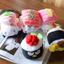 BH2 Sanrio Hello Kitty Cinnamoroll MY MELODY Nhật Bản sushi sang trọng túi mặt dây chuyền quà tặng cho trẻ em HB2
