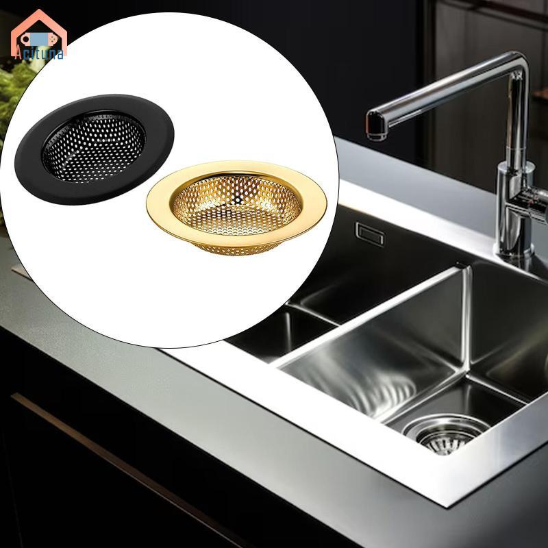 Bồn Rửa Nhà Bếp Lọc Lưới Thép Không Gỉ Chặn Giỏ Lọc Hiệu Quả Chống Tắc Thích Hợp Cho Nhà Bếp Nhà Hàng Bồn Rửa Gia Đình
