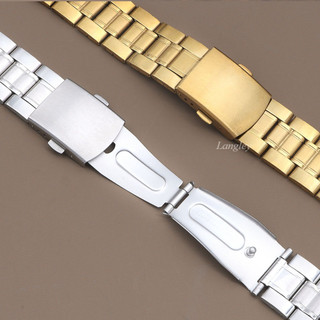 12 / 14 / 16 / 18 / 20 / 22 / 24mm Dây đeo đồng hồ bằng thép không gỉ cỡ lớn cho Seiko 5 Diver Lặn cá ngừ Samurai Vòng tay nam nữ Dây đeo đồng hồ kim loại Khóa gấp