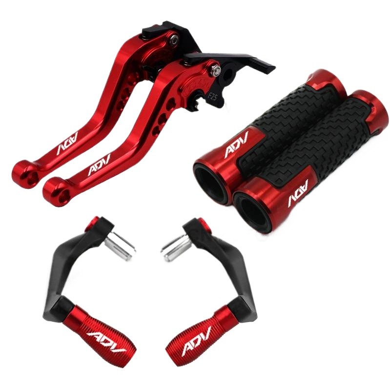 Dành Cho Xe Honda ADV150 ADV160 2019-2025 Hợp Kim Nhôm CNC 6 Tầng Có Thể Điều Chỉnh Phanh Ly Hợp Đòn Bẩy Với Tay Cầm Tay Cầm Và Bộ Bảo Vệ Đòn Bẩy