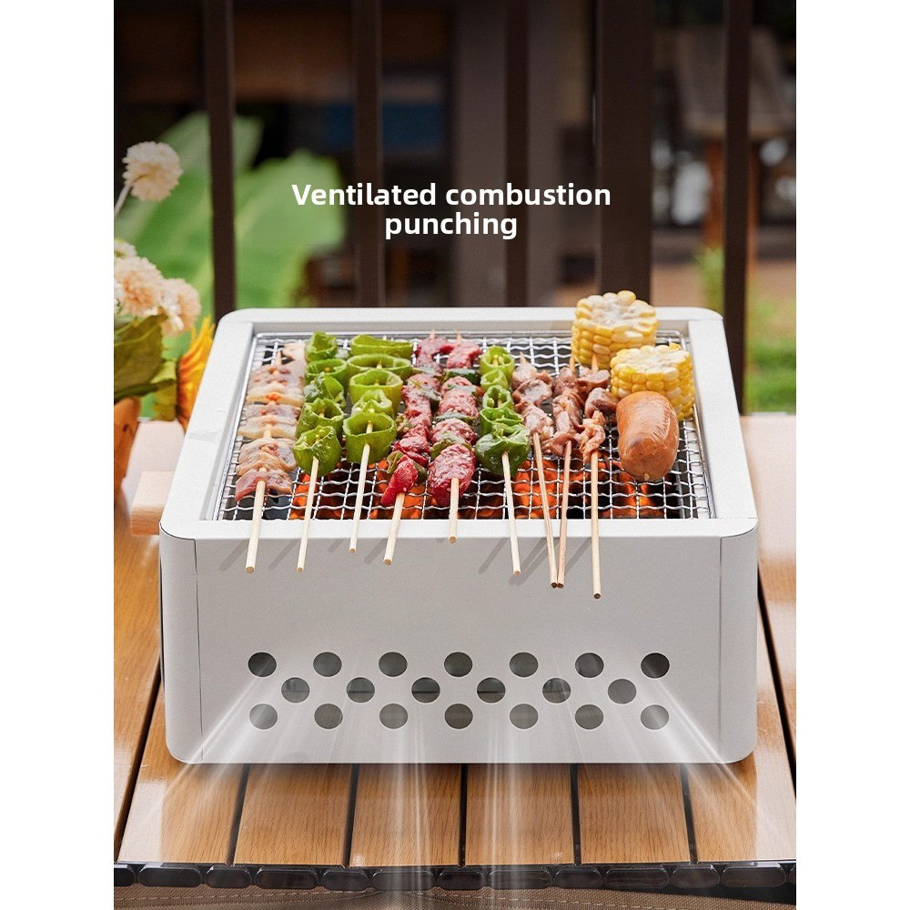 Các dụng cụ nướng BBQ và trà nướng kèm theo vỉ nướng