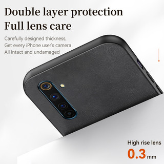 Ốp lưng Realme6pro RMX2061 RMX2063 Realme 6 Pro Vỏ kim loại xoay từ tính bảo vệ ống kính, vỏ chống sốc