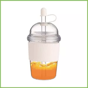 Cốc Uống Nước 520ml Cốc Chống Rò Rỉ Di Động Có Nắp Và Ống Hút Dành Cho Nữ Người Lớn Tập Gym Tại Nhà Tập Thể Dục Tập Luyện gelhvn