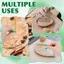 WANYEDI Letter Seal Tool, Upper Lower Hard Mold Chất liệu Đất sét Bảng chữ cái Tem, Bộ chữ cái sáng tạo PLA Kích thước nhỏ Khuôn đất sét DIY Thủ công DIY DIY DIY DIY DIY