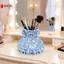 Hộp lưu trữ phong cách váy công chúa Lolita 1 mảnh để bàn Hộp đựng bút đựng mỹ phẩm cho phòng bé gái VN