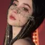 Mạng che mặt phong cách cổ xưa thanh lịch có tua rua cho trang phục Cosplay và trang phục khiêu vũ