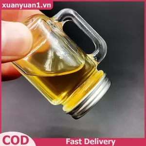 XUAN Mini Thủy Tinh Kín Chai Cho Mứt Mật Ong Cà Phê Cô Đặc Nước Sữa Sữa Chai Rò Rỉ Có Nắp Lọ Di Động Rỗng Bình Đựng VN