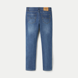[HỎA TỐC 4H] Quần Jeans Nam HLA Xanh Denim - Chất Cotton Co Giãn, Tôn Dáng, Trẻ Trung, Sử Dụng Được Nhiều Dịp
