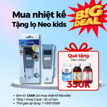Nhiệt Kế Hồng Ngoại Đo Trán Microlife FR1MF1| NC150 Thích Hợp Đo Thân Nhiệt Trẻ Em, Người Lớn