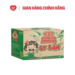 Xúc xích dinh dưỡng rong biển Kun ly lắk vị bắp phô mai thùng 48 ly