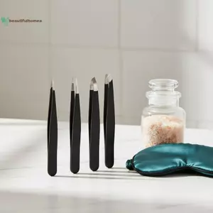 BeautifulHomeA 4 Lông mi lông mày bằng thép không gỉ Mũi nách s- Dễ sử dụng, Chất lượng cao VN