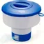 Phao clo bể bơi FEDAOG, Bộ phân phối nổi bể bơi ABS thiết kế nổi, bền bỉ 7 Inch có thể điều chỉnh lưu lượng lỗ thông hơi bể bơi