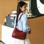 Túi Đeo Vai CQCJ, Túi Đeo Ngang Mềm Nhiều Lớp, Túi Đựng Rau Da PU Dung Tích Lớn Thời Trang Cho Nữ